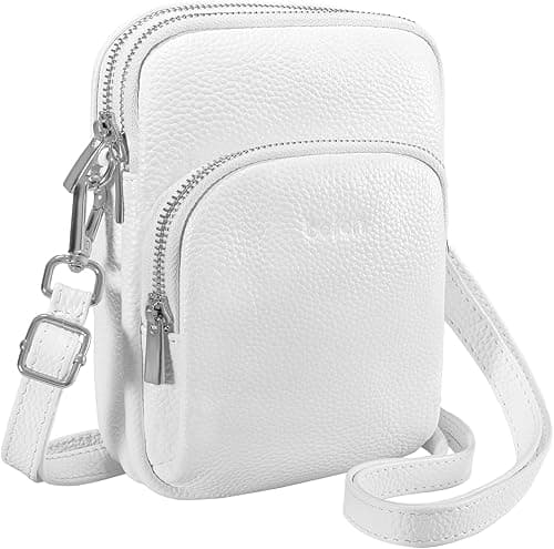 befen Small Genuine Leather Crossbody Bag for Women Trendy Crossbody Purses with RFID Blocking Card Slots on Amazon.ae - Price Tracker