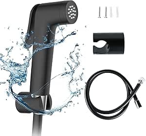 JOMOO Cloth Diaper Sprayer for Toilet, Shattaf with Bidet Hose 1.2M for Feminine Wash Matte Black Bathroom Bidet Spray Toilet on Amazon.ae - Price Tracker