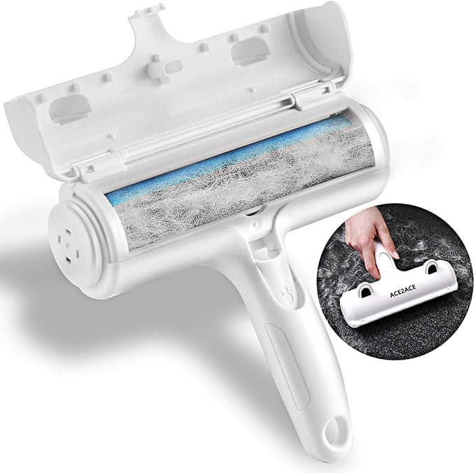 ACE2ACE Pet Hair Remover Roller, Reusable Animal Hair Removal Brush for Dogs and Cats, Self Clean Pet Fur from Carpet, Furniture, Rugs, Laundry, Clothes and Bedding, Sofa on Amazon.ae - Price Tracker