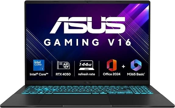 ASUS V16 Laptop (Black) | Intel Core 5 210H, NVIDIA RTX4050 6GB, 16GB RAM, 512GB SSD, 16"WUXGA Display, Win11 [V3607VU-RP038W] (Renewed) on Amazon.ae - Price Tracker