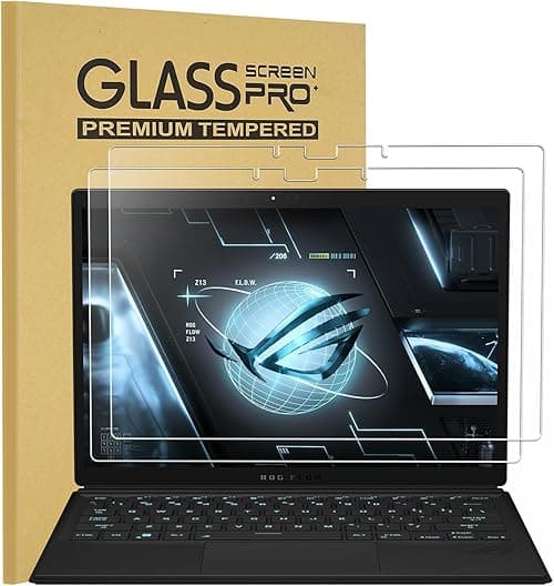 KEANBOLL 2-Pack 9H Hardness Tempered Glass Screen Protector for ASUS ROG Flow Z13 GZ301 Gaming Laptop Tablet (13.4 Inch, 2023), Ultra Clear Anti-Scratch-(Does Not Fit Model 2025) on Amazon.ae - Price Tracker