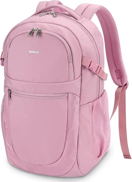 ECOHUB School Backpack for Women, 17.3 inch Suspended Laptop Backpack على Amazon.ae - متتبع الأسعار