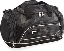 Fila Sprinter 19" Sport Duffel Bag, Black/Teal - Best Deal Finder
