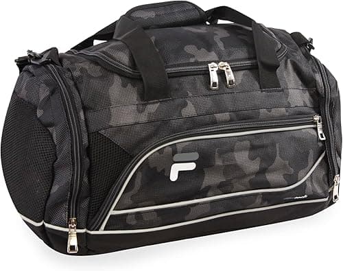 Fila Sprinter 19" Sport Duffel Bag, Black/Teal on Amazon.ae - Price Tracker