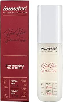 immetee Hair Heat Protectant Spray, Thermal Hair Protection From Heat, Styling Heat Protection Spray for Hair Hydrating and Frizz & Damage Control(150ml/5.07oz) on Amazon.ae - Price Tracker