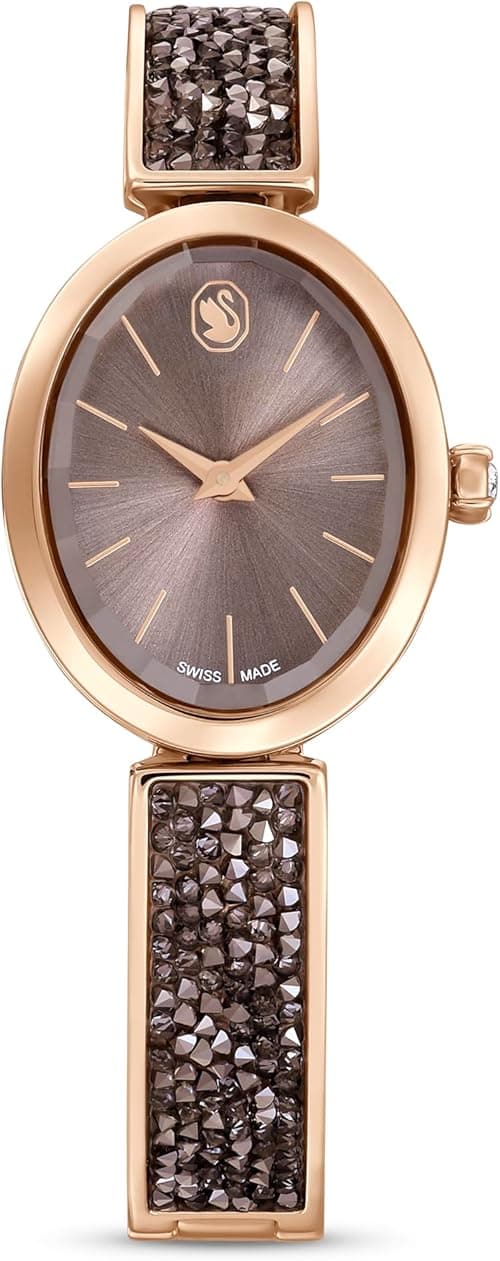 Swarovski Crystal Rock Oval Watch on Amazon.ae - Price Tracker