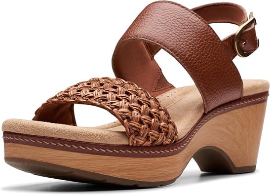 Clarks Seannah Step womens Wedge Sandal على Amazon.ae - متتبع الأسعار