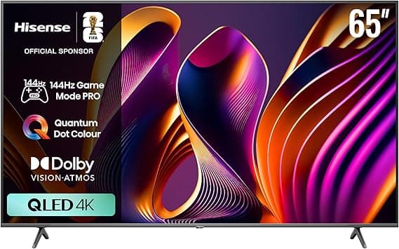 Hisense 65-Inch Q7 Series Quantom Dot 4K UHD VIDAA Smart TV (65Q7N, 2024 Model) - QLED, Native 144Hz, Full Array Local Dimming, Game Mode Pro, Alexa Compatibility - Amazon.ae Price Tracker