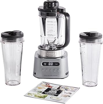 Ninja Foodi Power Nutri MAX 2-in-1 Blender Black &amp; Silver CB150UK on Amazon.ae - Price Tracker