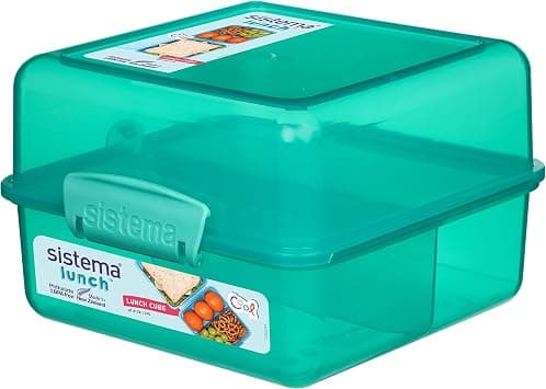 Sistema Lunch Cube, Assorted Colours, 1.4 Litre on Amazon.ae - Price Tracker
