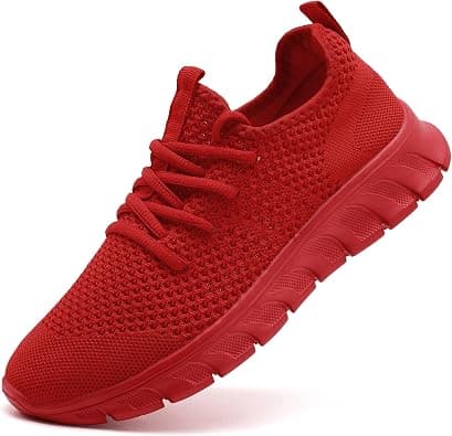 Mens Running Shoes Slip On Tennis Walking Sneakers Workout Athletic Lightweight Casual Sport Shoes on Amazon.ae - Price Tracker