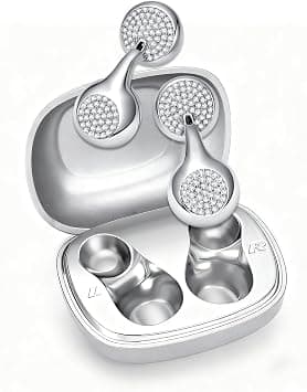 JewelPods H01 Wireless Earbuds for Small Ear, Open Ear Earbuds Jewelry-Inspired Designs Metal Headphones, Excellent Spatial Audio,Sweat and Water Resistant,72H Play - Amazon.ae Price Tracker