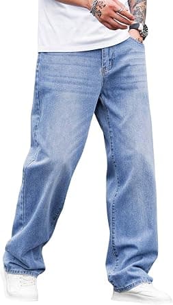Lymio Men Jeans || Men Jeans Pants || Denim Jeans || Baggy Jeans for Men (Jeans-04-05) - Amazon.ae Price Tracker