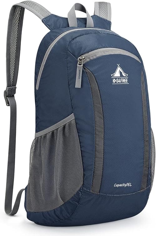 G4Free 16L Small Hiking Daypack Shoulder Backpack Lightweight Nylon Packable Water-resistant for Travel Camping Outdoor Men Women on Amazon.ae - Price Tracker