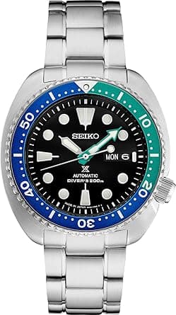 SEIKO Tropical Lagoon Special Edition Automatic Watch SRPJ35, Green Blue Bezel Stainless Steel Case, Diver on Amazon.ae - Price Tracker