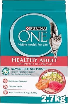 Purina One® Healthy Adult with Salmon & Tuna (1+ Years) 2.7KG - Amazon.ae Price Tracker