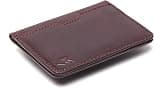 FOXHACKLE Leather Credit Card Wallet for Men and Women, Thin Bifold RFID Blocking Wallet, Slim Front Pocket Minimalist Card Holder Wallet - متتبع أسعار Amazon.sa