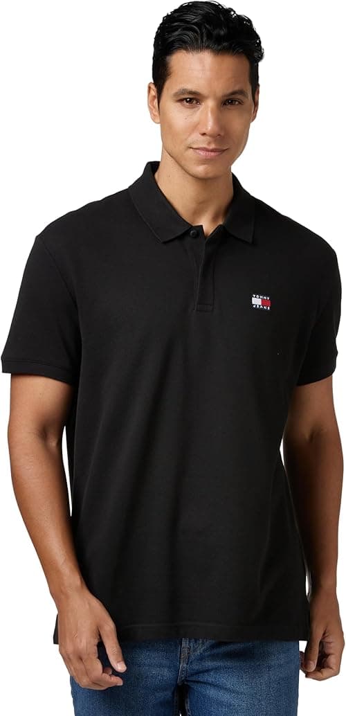 Tommy Jeans Mens Reg Badge Polo Shirt on Amazon.ae - Price Tracker