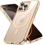 JETech Magnetic Case for iPhone 16 Pro Max 6.9-Inch Compatible with MagSafe, Shockproof Phone Bumper Cover, Anti-Scratch Clear Back (Desert) - Best Deal Finder