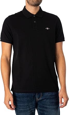 GANT Men 2210-110 Regular Fit Shield Pique Polo Shirt on Amazon.ae - Price Tracker