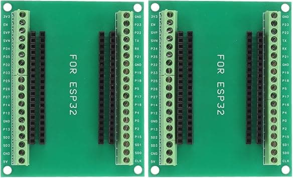 Eujgoov Development Board, Dual Core CPU Microcontroller Development Board Low Power Consumption Double Layer PCB Wireless WiFi 38 Pin for Smart Home on Amazon.ae - Price Tracker