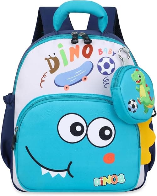 Toddler Backpack Kids Cute Cartoon Schoolbag Lightweight Bookbags Daypack School Backpack with Adujustable Strap Small Preschool Daycare Bag with Coin Pocket for Girls Boys on Amazon.ae - Price Tracker