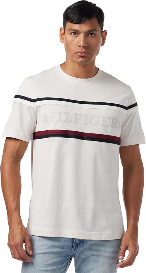 Tommy Hilfiger Men S/S T-Shirts, M on Amazon.ae - Price Tracker
