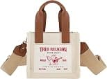 TRUE RELIGION Womens True Religion Tote Bag, Women's Mini Travel Shoulder Bag With Adjustable Strap Tote Bag (pack of 1) - Best Deal Finder