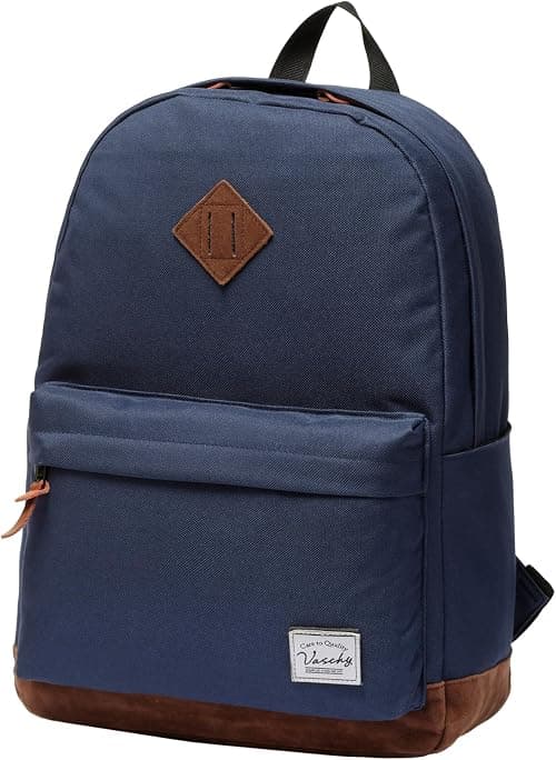 Backpack for Men Women,VASCHY Classic Water-resistant Lightweight Travel School Backpack Casual Daypack on Amazon - Best Deal Finder
