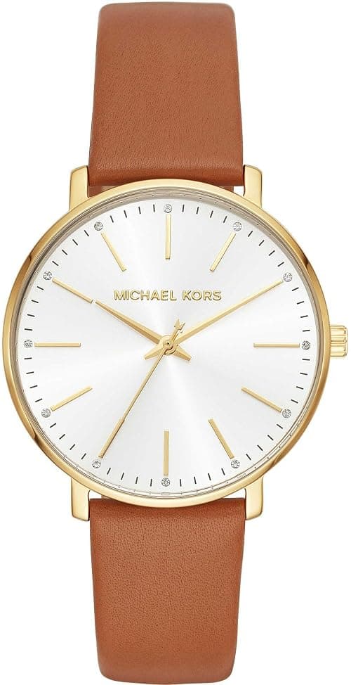 Michael Kors Women's Watch Pyper, 38 mm Case Size, Three Hand Movement, Stainless Steel Strap على Amazon.ae - متتبع الأسعار