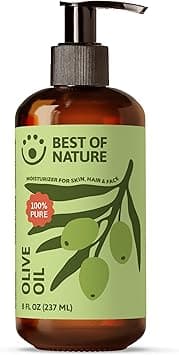 Best of Nature 100% Pure Olive Massage & Body Oil – Cold Pressed, Natural & Unscented Moisturizer for Skin, Hair & Bath, 8 fl oz - Amazon.ae Price Tracker