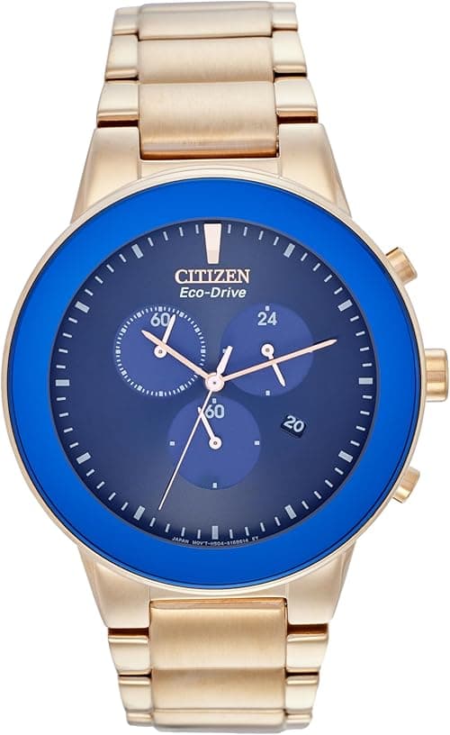 Citizen Eco-Drive Men's Chronograph Watch - AT2243-87L on Amazon.ae - Price Tracker