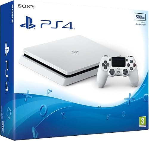 Sony PlayStation 4 Slim 500GB Console - Glacier White (Renewed) on Amazon - Best Deal Finder
