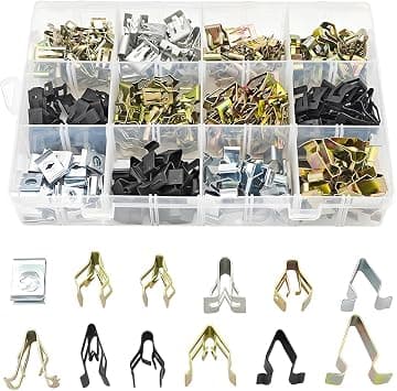 BESULEN Car Dashboard Trim Clips - 240pcs 12 Sizes Metal Retainer, Automotive Moulding Fastener, Dash Replacement for Most Cars - Amazon.ae Price Tracker