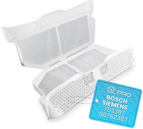 DL-pro Lint Filter for Bosch Siemens for 752387 00752387 for iQ300 iQ500 iQ700 iSensoric Extra Class Series 4 Series 6 Avantixx Logixx Maxx Dryer Washer Dryer on Amazon.ae - Price Tracker