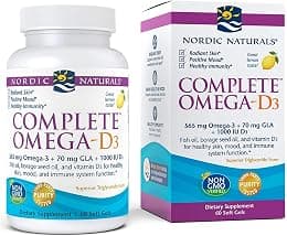Nordic Naturals - Complete Omega-3.6.9-D (1000mg) - 60ct (Multi-Pack) - Best Deal Finder