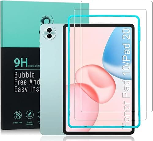 Ibywind For Honor Pad 10/Pad 20 Screen Protector,2 Pack 9H Hardness Tempered Glass,Easy to install على Amazon.ae - متتبع الأسعار