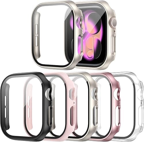 Case for Galaxy Watch 42mm, Haojavo Soft TPU Plated [Scratch-Proof] All-Around Protective Bumper Shell Protector for Samsung Galaxy Watch 42mm Bands Smartwatch Accessories على Amazon.ae - متتبع الأسعار
