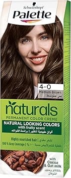 Palette Schwarzkopf Palette Naturals 4-0 Medium Brown - Amazon.ae Price Tracker