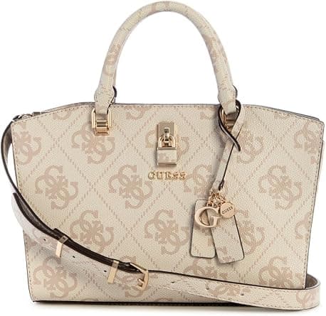 GUESS Womens Queensland Luxury Satchel Handbag على Amazon.ae - متتبع الأسعار