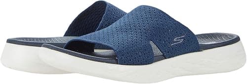 Skechers ON-THE-GO 600 STRETCH KNIT SLIDE womens Slide Sandal على Amazon.ae - متتبع الأسعار