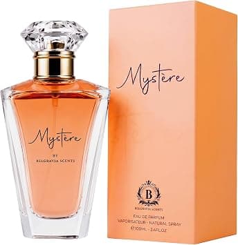 Mystere Eau De Parfum 100ml (3.4 oz) - Long-Lasting Fragrance For Women Premium Oil-Based Almond Cologne With Tuberose & Jasmine Luxury Arabian Perfume EDP على Amazon.ae - متتبع الأسعار