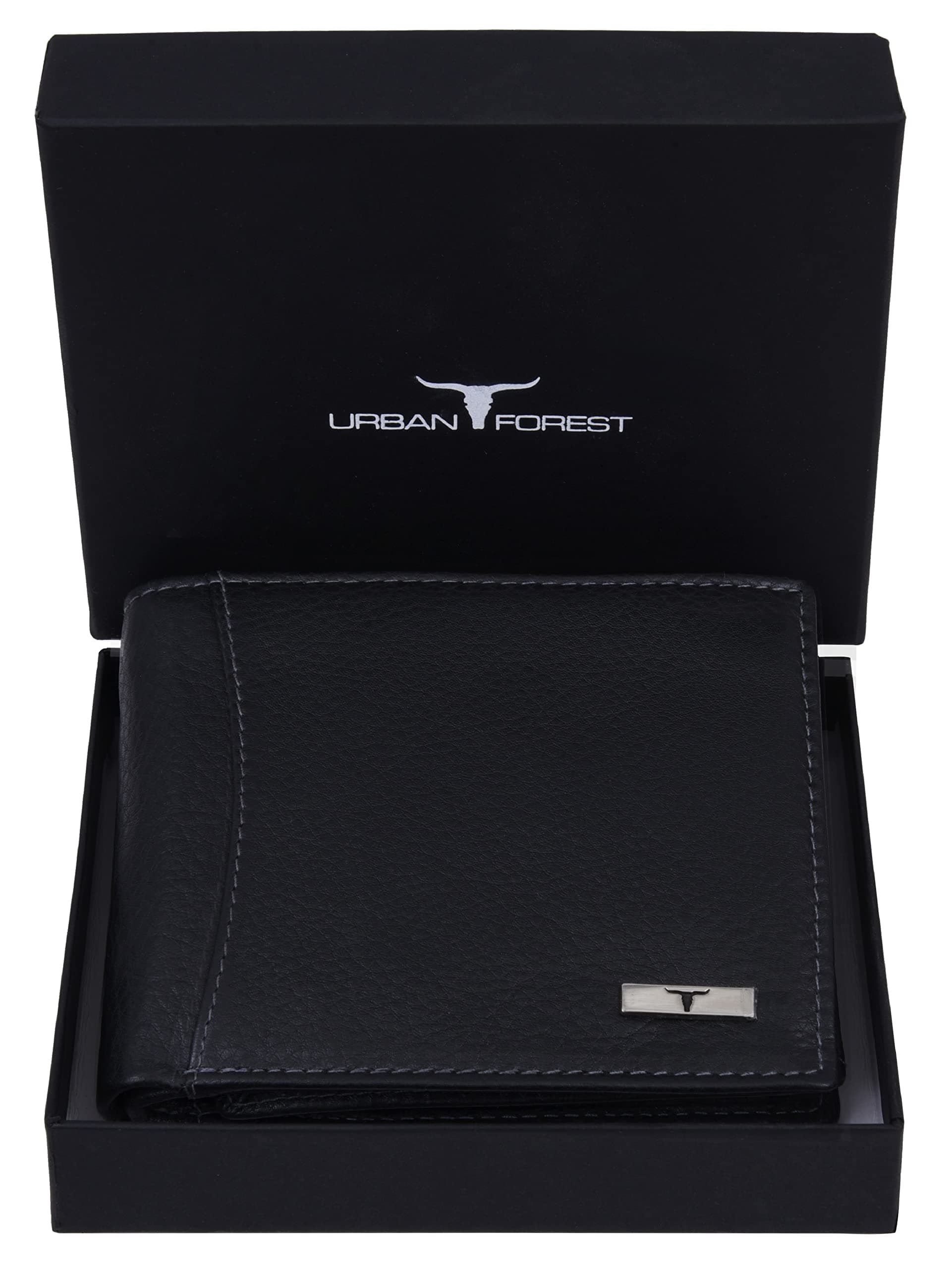 URBAN FOREST Oliver Black Leather Wallet for Men, 6 Card Slot on Amazon.ae - Price Tracker