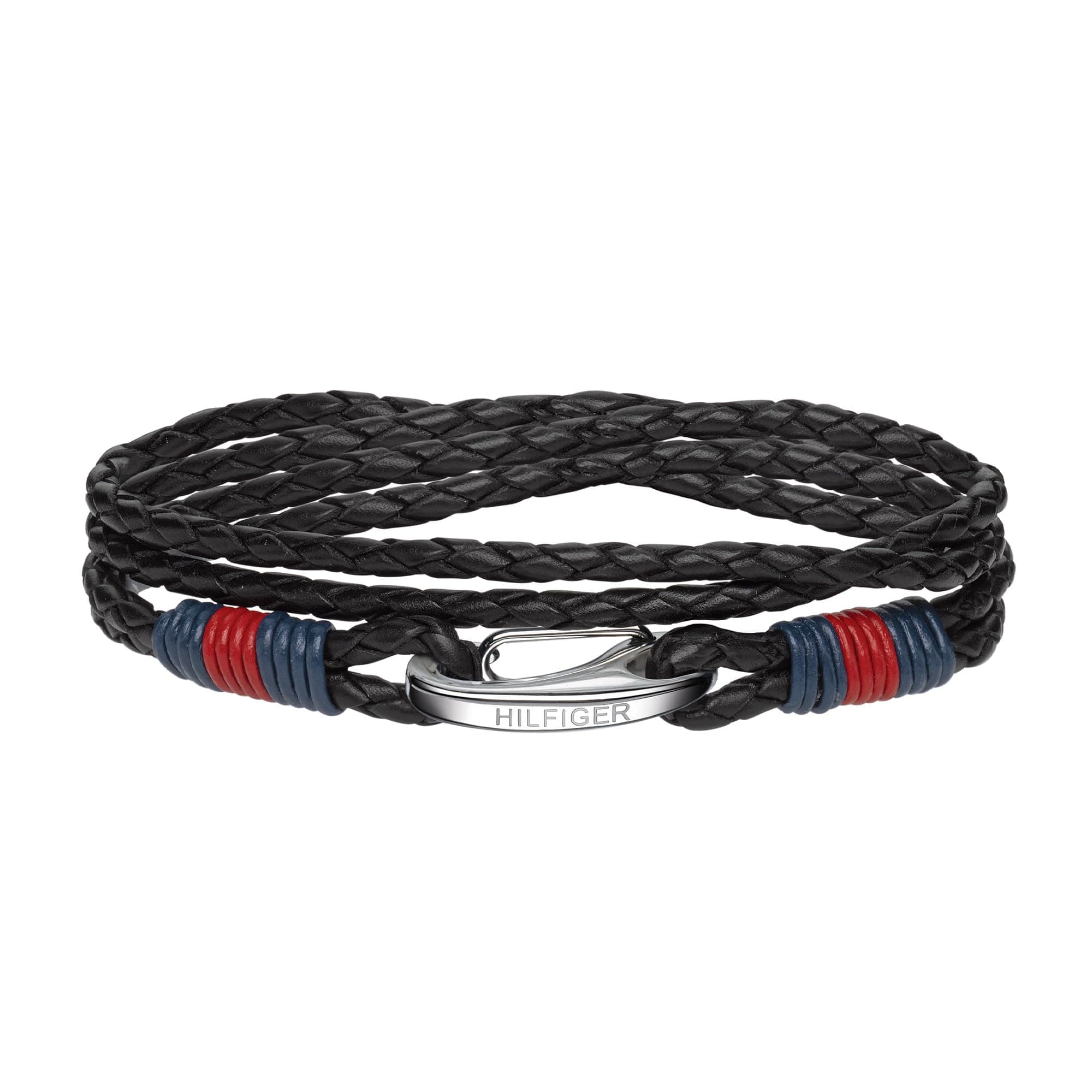 Tommy Hilfiger Leather And Stainless Steel Wrap Bracelet on Amazon.ae - Price Tracker
