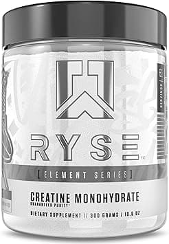RYSE Up Supplements Creatine Monohydrate, (Unflavored, 60 Servings), Improves Strength and Power, 5g Creatine Per Scoop. - Amazon.ae Price Tracker