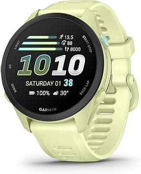 GARMIN Forerunner 70 GPS - 42MM, Citron | Up to 13 Days of Battery Life in Smartwatch Mode | Runners Watch with Wrist Based Running Dynamics | Built-in Sports Apps and Smart Notifications on Amazon.ae - Price Tracker