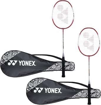 Yonex ZR 100 Light Aluminium Badminton Racquet with Full Cover, Set of 2 | Made in India - Best Deal Finder