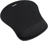 Mouse Pad with Wrist Support, TECKNET Ergonomic Gaming Mouse Pad Pain Relief, Portable Comfortable Mousepad for Computer, Laptop, Office, Home and Travel, Non-Slip Base, Waterproof Surface, Black - Best Deal Finder