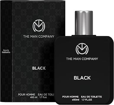 The Man Company Black Edt Perfume For Men | Premium Long Lasting Fragrance Spray | For Husband, Boyfriend 50ml (Pack Of 1) on Amazon.ae - Price Tracker