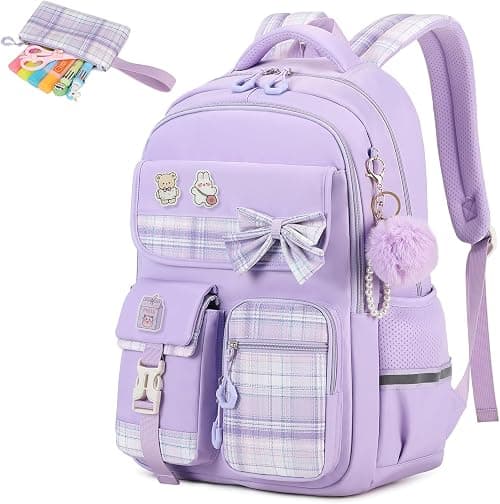 MOONBABY Girls Backpack, Kawaii Kids Backpack for Girls School Bags for Middle School Students - Book Bag for School on Amazon.ae - Price Tracker